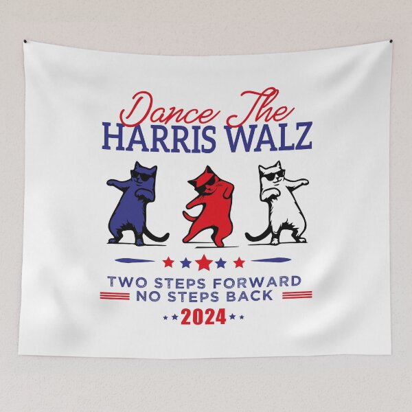 Item preview, Kamala Harris Walz 2024 Waltz Dance 2 Steps Forward NOT Back designed and sold by FirstCheck.