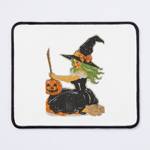 Item preview, Halloween witch scrape art designed and sold by ShopTwentyFour.