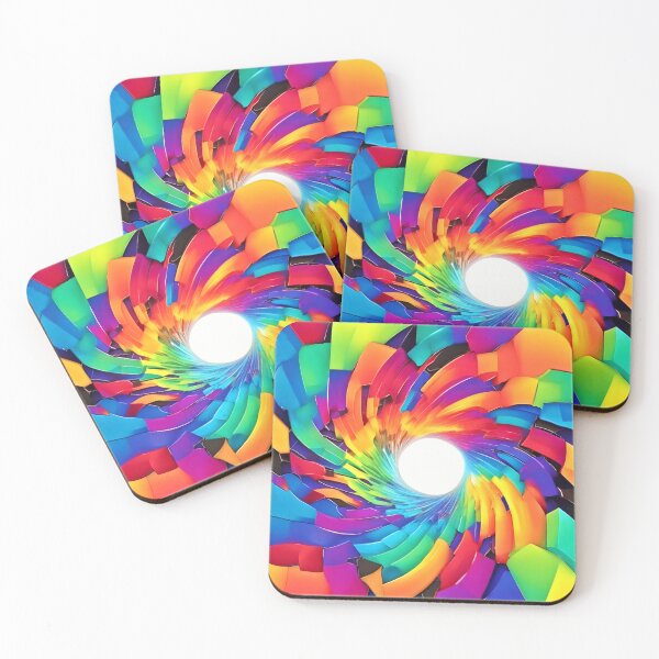 Item preview, Kaleidoscopic Vortex: A Colorful Journey designed and sold by Health And Fitness Posts e-Store.