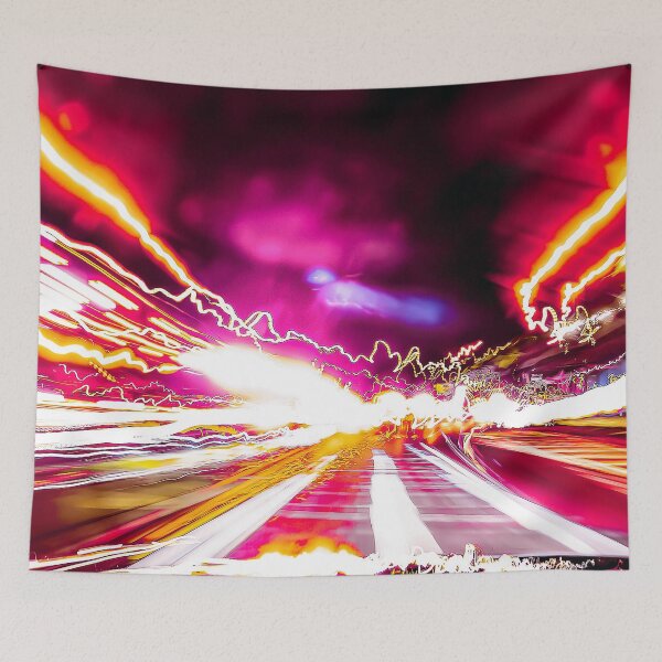 Item preview, Light trails Nighttime trails Intentional Camera Movement  designed and sold by Mandeville Photography.