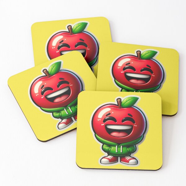 Item preview, Design stickers hilarious red Apple 3 designed and sold by P2Genies.