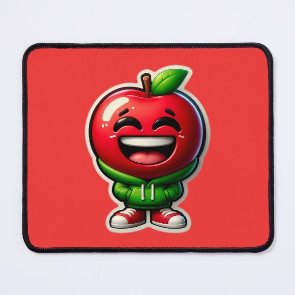 Item preview, Design stickers hilarious red Apple 3 designed and sold by P2Genies.