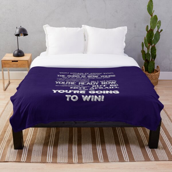Final Benediction Throw Blanket