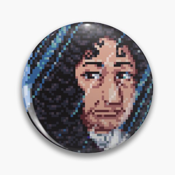 Item preview, Special Pixelated G. W. Leibniz designed and sold by SemioticOnion.