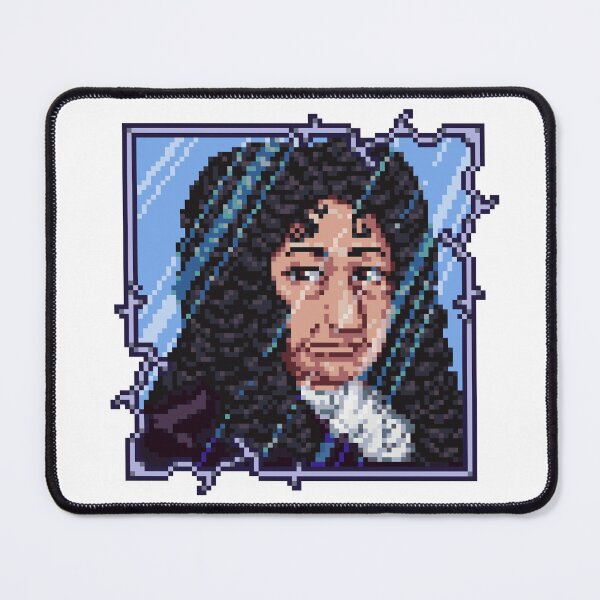 Item preview, Special Pixelated G. W. Leibniz designed and sold by SemioticOnion.