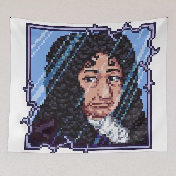 Item preview, Special Pixelated G. W. Leibniz designed and sold by SemioticOnion.
