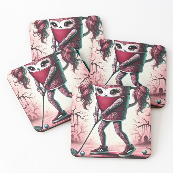Item preview, MS. COFFEE GOLFER  designed and sold by Occupational  Horrors.