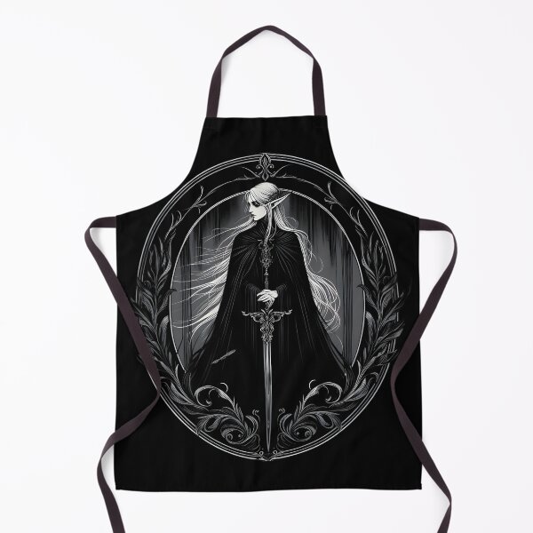 Item preview,  Elven Warrior in Gothic Frame designed and sold by IllumeInk.