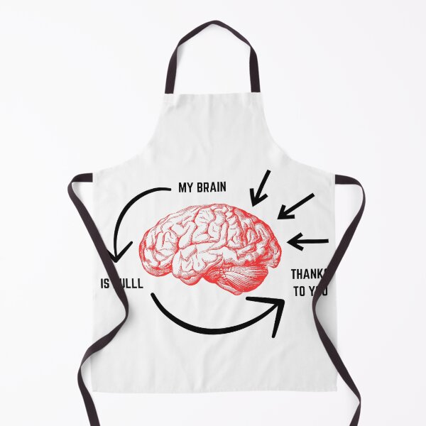 Item preview, my brain is fuul thanks to you teacher Funny overwhelmed designed and sold by PROTONEDL.