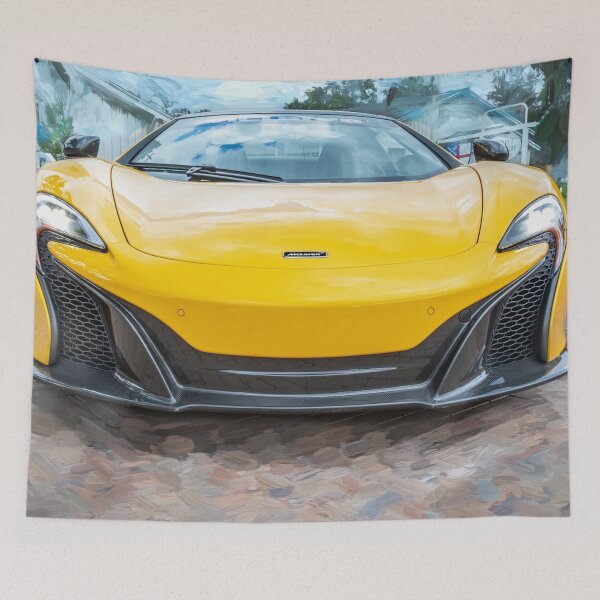 Item preview, 2016 Volcano Yellow McLaren 650s Coupe X110 designed and sold by RichFrancoCars.