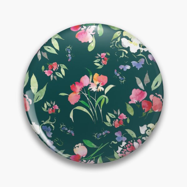 Item preview, Botanical flowers, floral pattern, floral sun flower designed and sold by Alexandra Compuesto.
