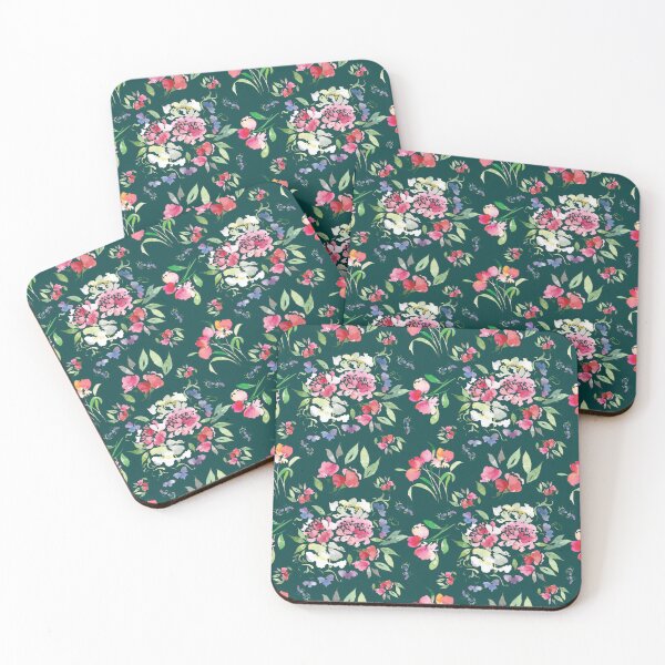 Item preview, Botanical flowers, floral pattern, floral sun flower designed and sold by Alexandra Compuesto.