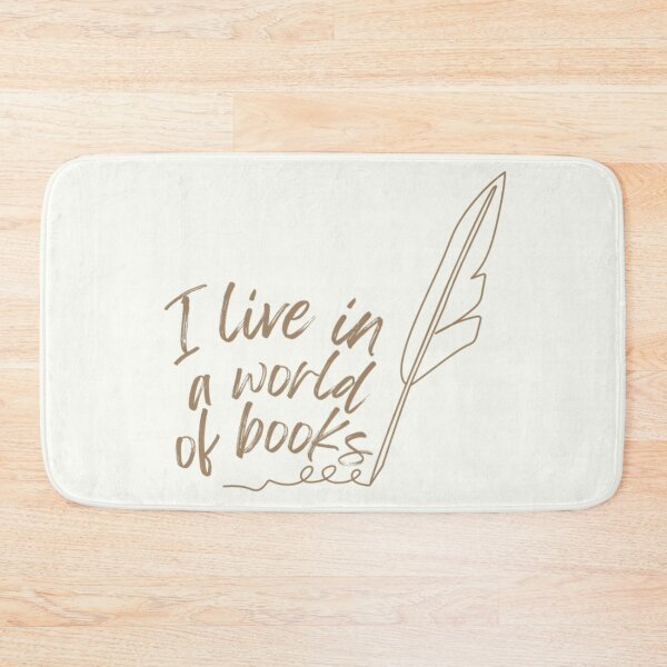 Item preview, I live in a world of books designed and sold by GosikArt.