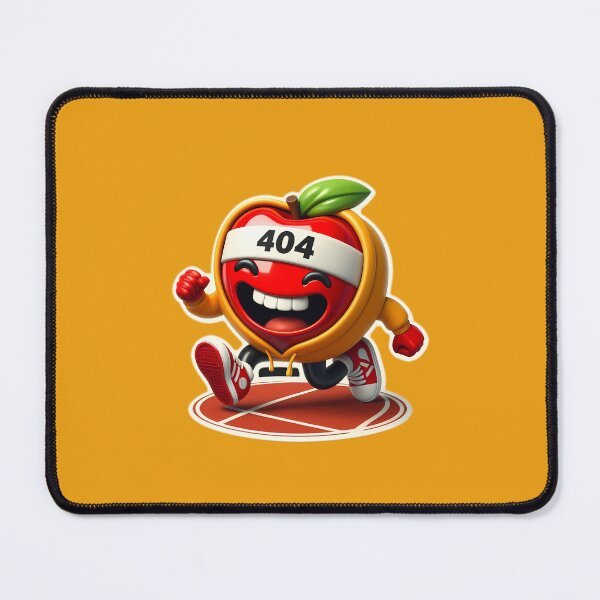 Item preview, Design stickers hilarious running red Apple 5 designed and sold by P2Genies.