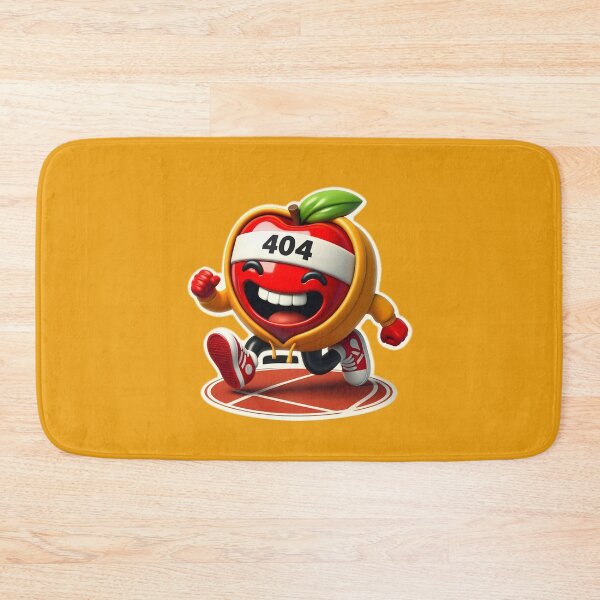 Item preview, Design stickers hilarious running red Apple 5 designed and sold by P2Genies.
