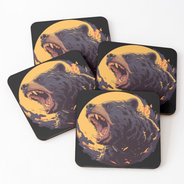 Item preview, Bear, Big bear, Angry bear, Grizzly bear designed and sold by PatternFly.