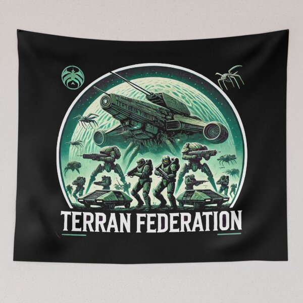 Item preview, Starship Troopers (1959) - Terran Federation designed and sold by Random-Reality.