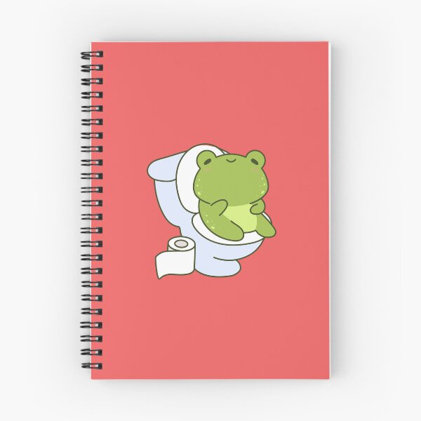 Item preview, Froggy on the Toilet designed and sold by cuteart.