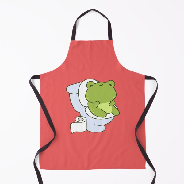 Item preview, Froggy on the Toilet designed and sold by cuteart.