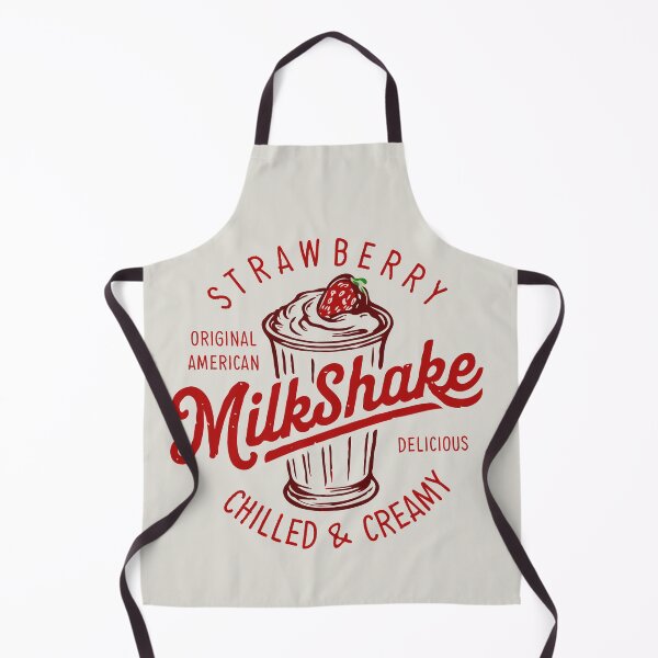 Item preview, Retro American Strawberry Milkshake designed and sold by Creative Magia.