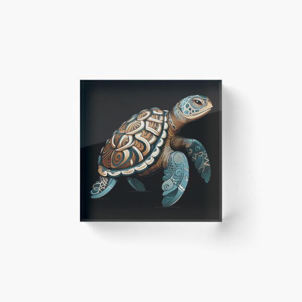 Item preview, Tribal Turtle designed and sold by TeeTemptation.