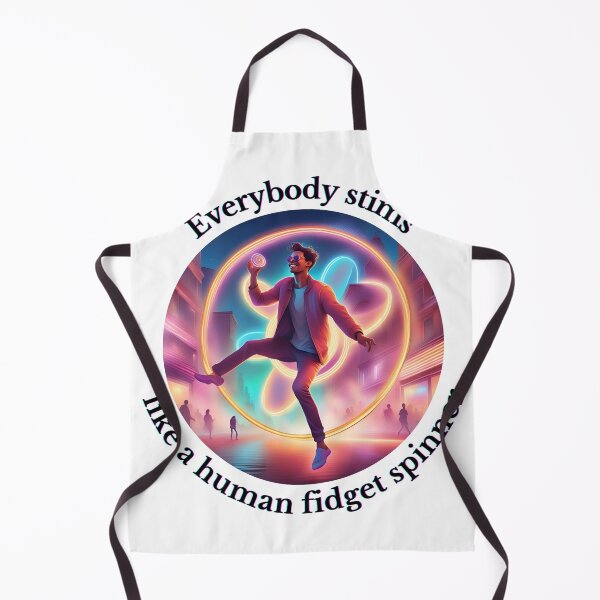 Item preview, Everybody stims—like a human fidget spinner designed and sold by CrazyDuoTeam.