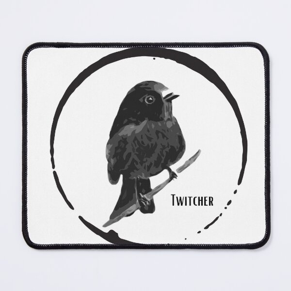 Item preview, Twitcher bird design on T-shirts and accessories designed and sold by Jennifer Morcom.