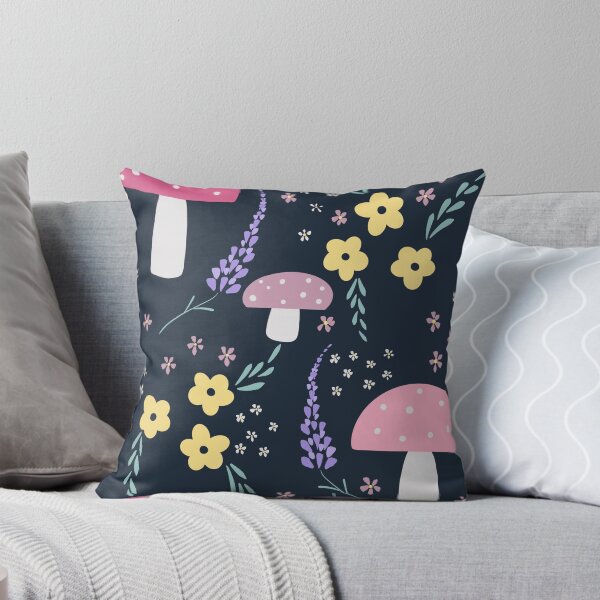 Item preview, Mushrooms & Florals  designed and sold by BlossomandIvy.
