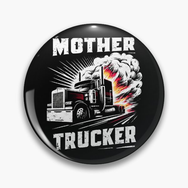 Item preview, Bold "Mother Trucker" Distressed Graphic Design designed and sold by Tabu Touch.