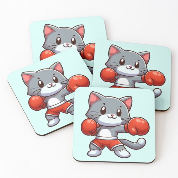 Item preview, Boxing Cat designed and sold by MeowKittyPurr.