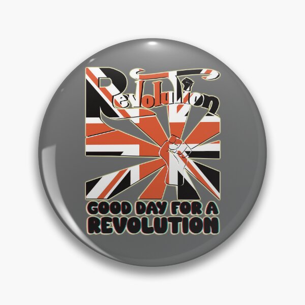 Item preview, Good Day for a Revolution - UK designed and sold by KateVanFloofno1.