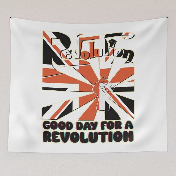 Item preview, Good Day for a Revolution - UK designed and sold by KateVanFloofno1.