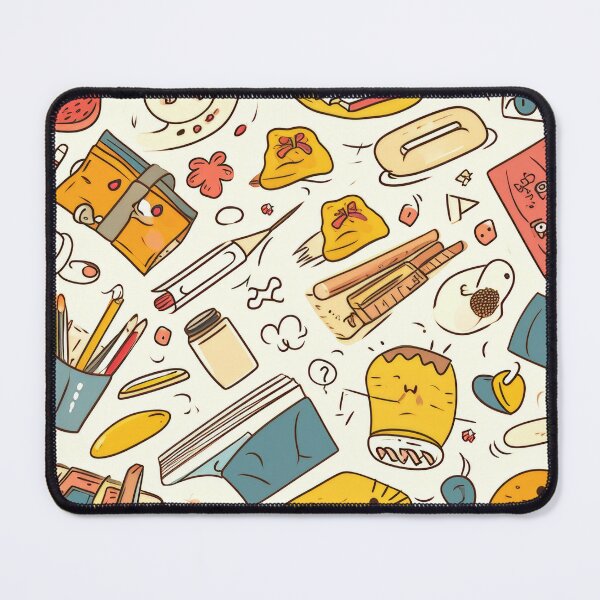Item preview, Colorful Kawaii Patterns Featuring Animals and Food designed and sold by Piotrek0001.