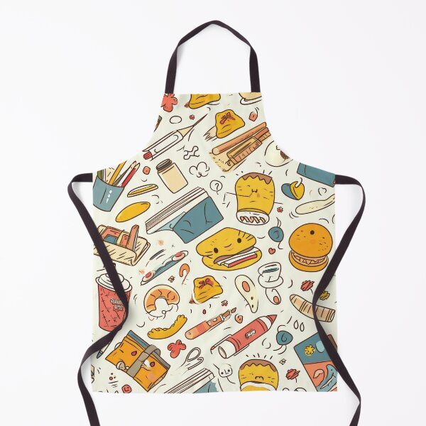 Item preview, Colorful Kawaii Patterns Featuring Animals and Food designed and sold by Piotrek0001.