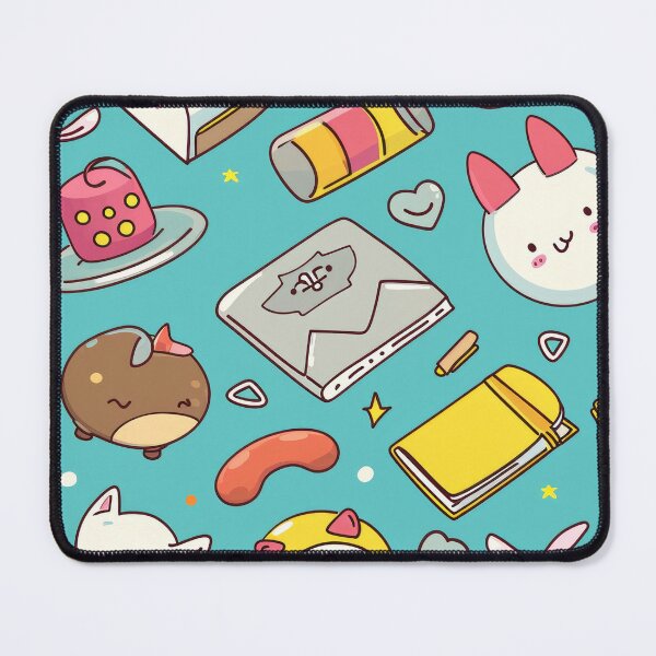 Item preview, Colorful Kawaii Patterns Featuring Animals and Food designed and sold by Piotrek0001.
