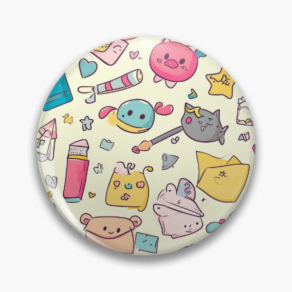 Item preview, Colorful Kawaii Patterns Featuring Animals and Food designed and sold by Piotrek0001.