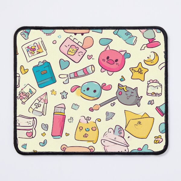 Item preview, Colorful Kawaii Patterns Featuring Animals and Food designed and sold by Piotrek0001.