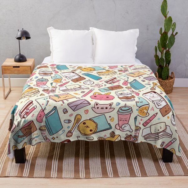 Item preview, Colorful Kawaii Patterns Featuring Animals and Food designed and sold by Piotrek0001.