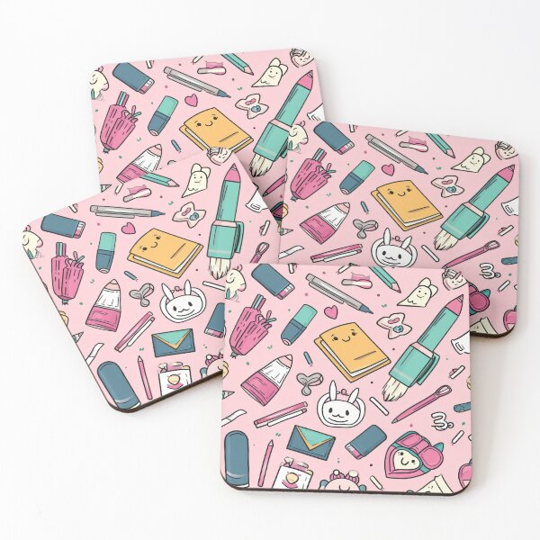 Item preview, Colorful Kawaii Patterns Featuring Animals and Food designed and sold by Piotrek0001.