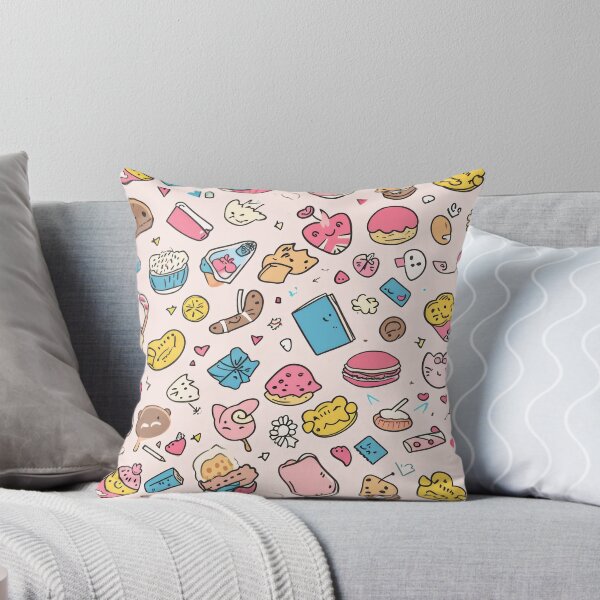 Item preview, Colorful Kawaii Patterns Featuring Animals and Food designed and sold by Piotrek0001.