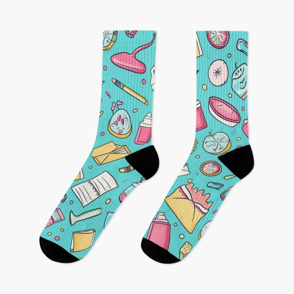 Item preview, Colorful Kawaii Patterns Featuring Animals and Food designed and sold by Piotrek0001.