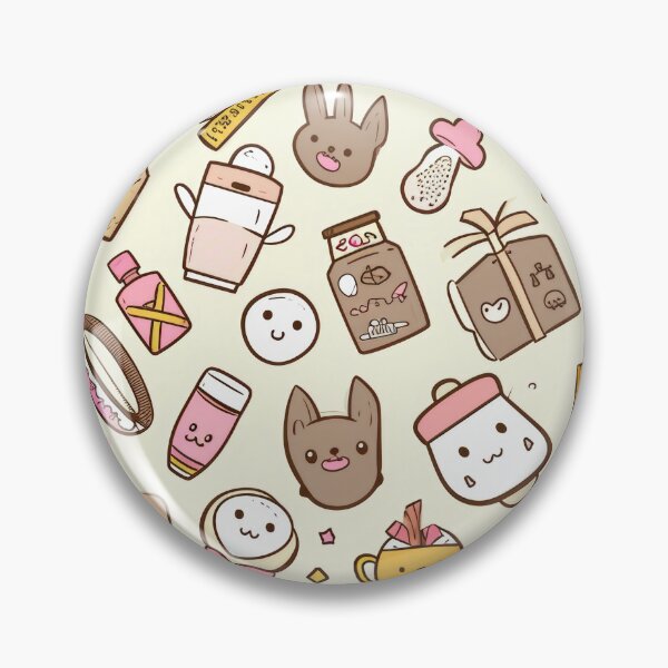 Item preview, Colorful Kawaii Patterns Featuring Animals and Food designed and sold by Piotrek0001.