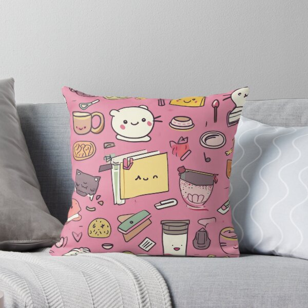 Item preview, Colorful Kawaii Patterns Featuring Animals and Food designed and sold by Piotrek0001.