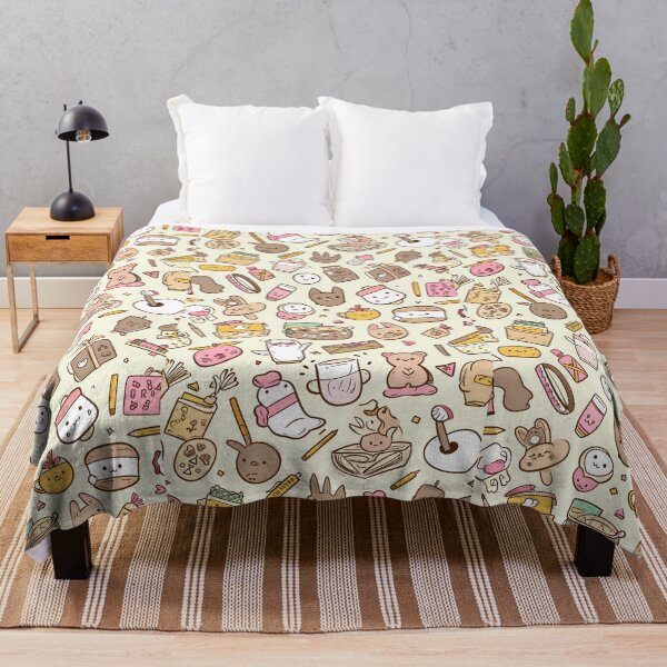Item preview, Colorful Kawaii Patterns Featuring Animals and Food designed and sold by Piotrek0001.