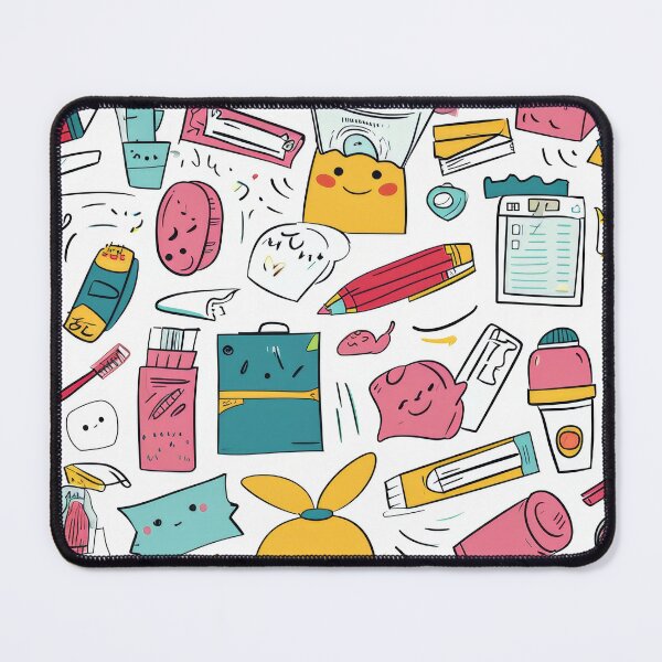 Item preview, Colorful Kawaii Patterns Featuring Animals and Food designed and sold by Piotrek0001.