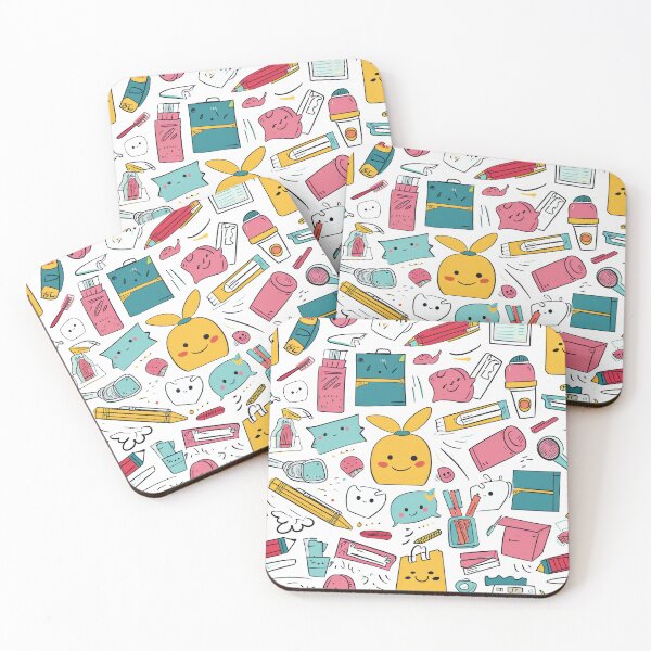 Item preview, Colorful Kawaii Patterns Featuring Animals and Food designed and sold by Piotrek0001.