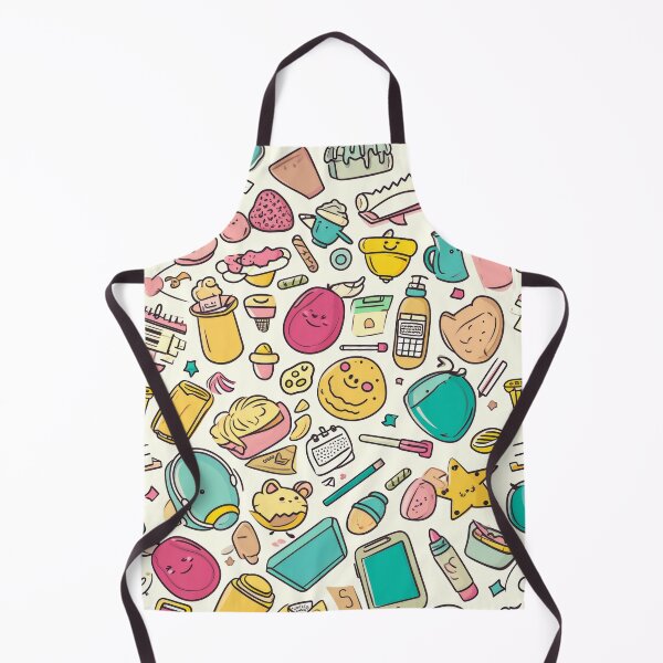Item preview, Colorful Kawaii Patterns Featuring Animals and Food designed and sold by Piotrek0001.