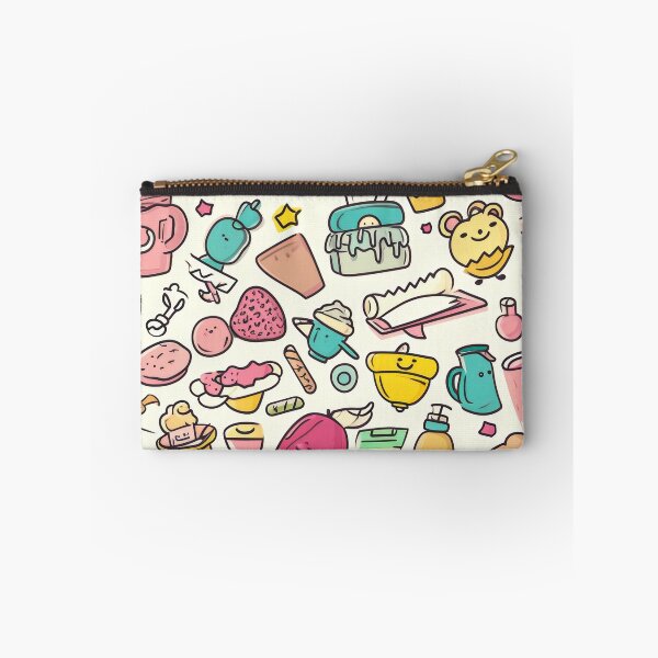 Item preview, Colorful Kawaii Patterns Featuring Animals and Food designed and sold by Piotrek0001.