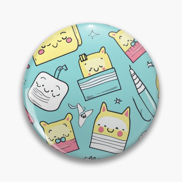 Item preview, Colorful Kawaii Patterns Featuring Animals and Food designed and sold by Piotrek0001.