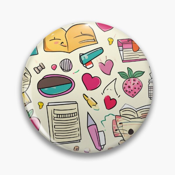 Item preview, Colorful Kawaii Patterns Featuring Animals and Food designed and sold by Piotrek0001.